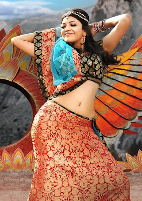 Romantic Actress Kajal Agarwal Latest Hot Stills in Nayak 