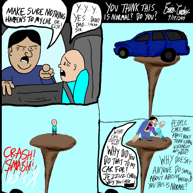 Erica Crooks Comics 2019 - watch my car or else