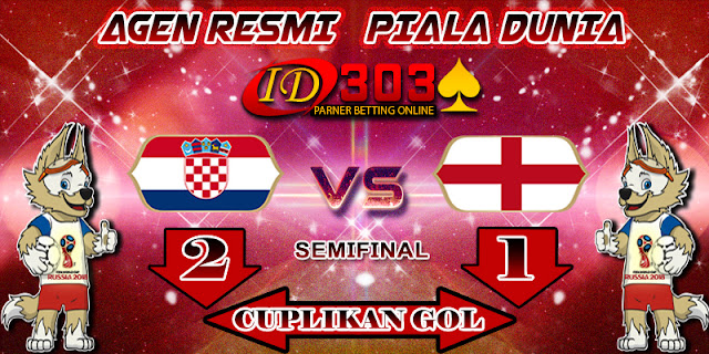 CUPLIKAN GOL CROATIA 2 - 1 ENGLAND