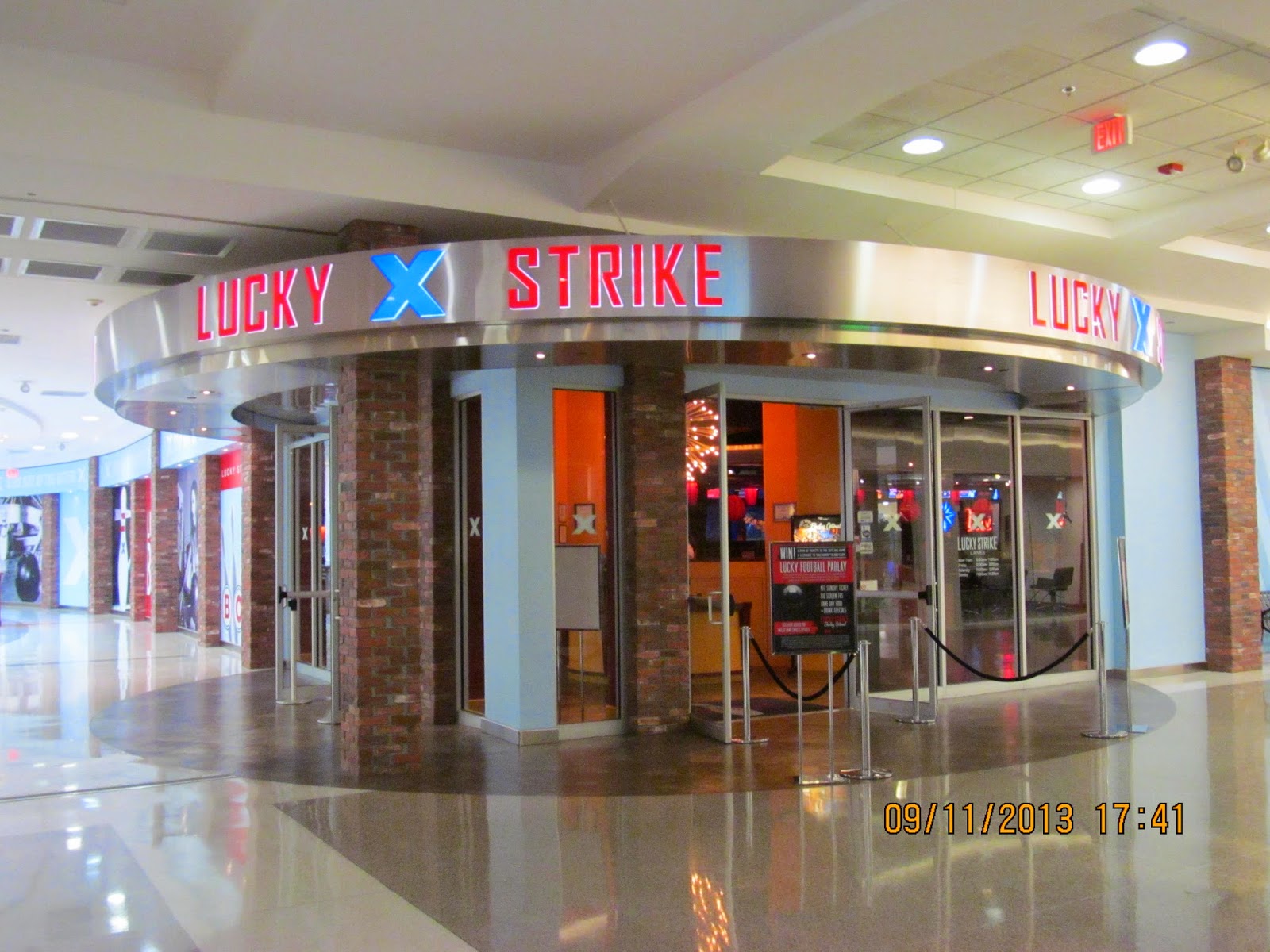 And entertainment venue Lucky Strike's Bowling Alley.