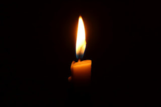 candle, darkness, light, flame, remembrance