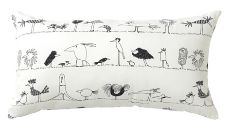 ÖNSKEDRÖM pillow, Ikea birds