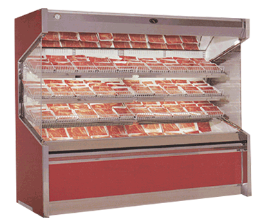 refrigerated deli cases