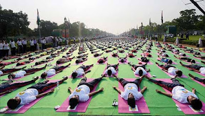 Yoga, Rajpath New Delhi, International Yoga Day, International Day of Yoga, NCC, National Cadet Corps