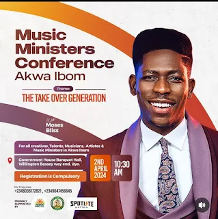 Minister Moses Bliss Set to Host Music Ministers Conference