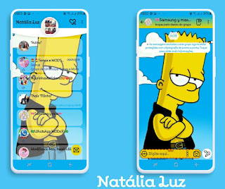 Cartoon Cute Theme For YOWhatsApp & Fouad WhatsApp By Natalia Luz