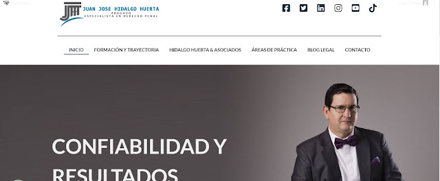 Rediseñamos el sitio web del Abg. Juan José Hidalgo Huerta, penalista de Guayaquil, Ecuador. Se optimizó para buscadores y se realizarón campañas en Google Ads.