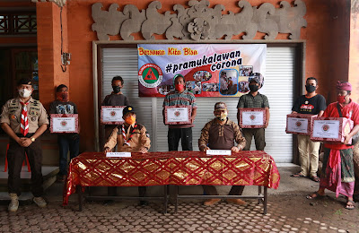 Kwarcab Klungkung Distribusikan Bantuan Kwarda Bali