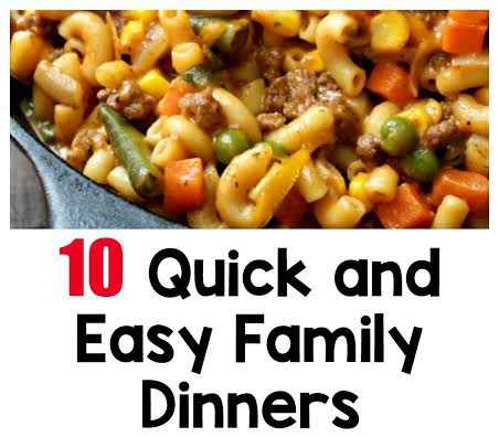 10 Delicious and Affordable Family Dinner Recipes"