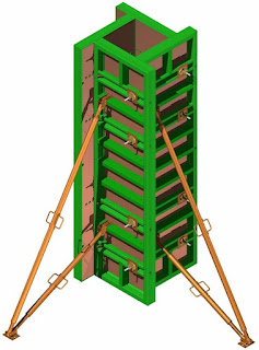 Опалубка для вертикальных конструкций