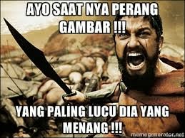 PERANG GAMBAR DIMULAI