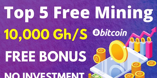 New Top 5 Best Free Bitcoin Cloud mining Sites Without Investment Withdrawl Proof | December Update