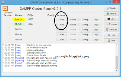 Start Xampp