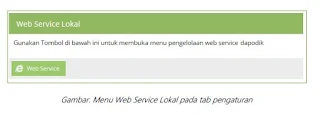 Mengenal Fitur Web Service Aplikasi Dapodik