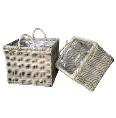 Antique white wicker basket, Basket, Antique Basket, Collection, natural handicraft