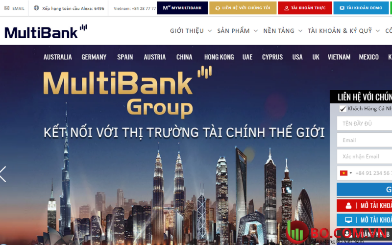 Đánh giá sàn Multibank Group 2020 mới nhất