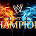 Night of Champions 2013 Official Match Card