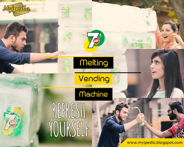 Melting Vending Machines by 7up - Refresh Yourself 