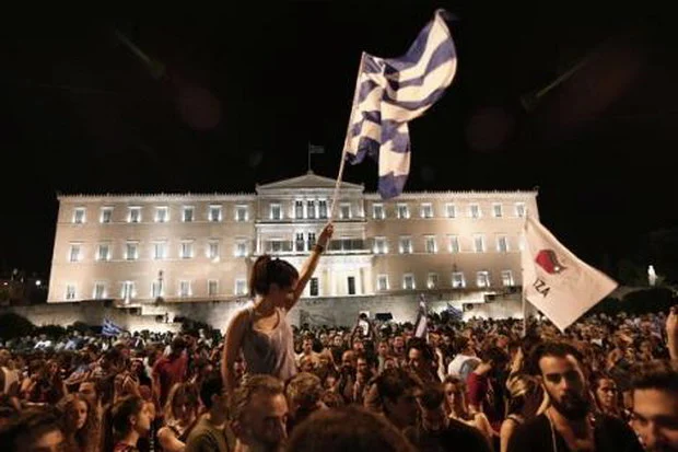 Θριαμβευτική επικράτηση του «Όχι»