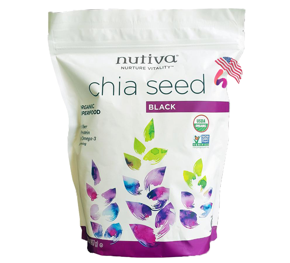 Hạt Chia Nutiva Mỹ 907 gram