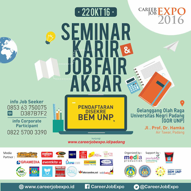 Seminar Karir & Job Fair Akbar Padang