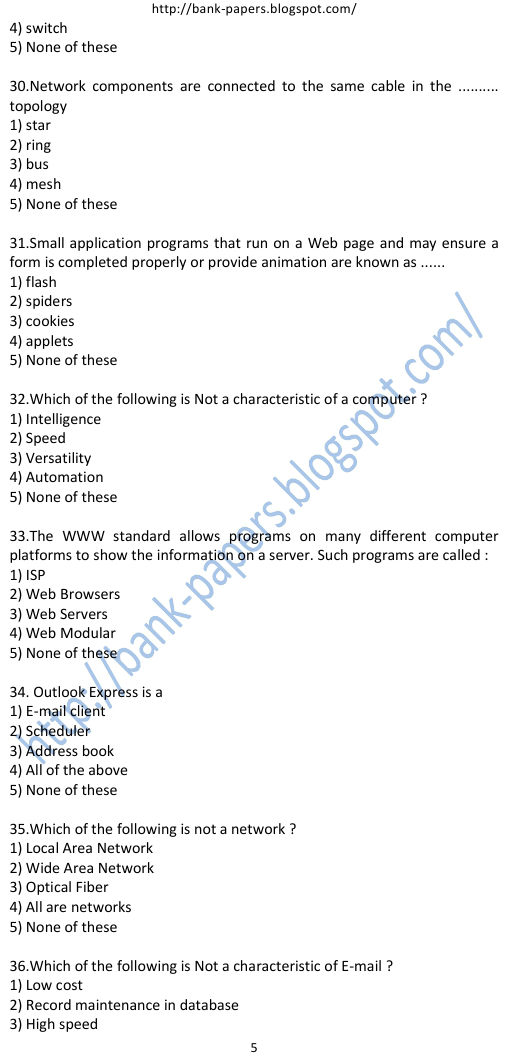 ibps previous question papers pdf