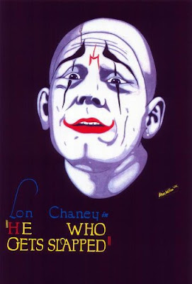 lon chaney clown poster