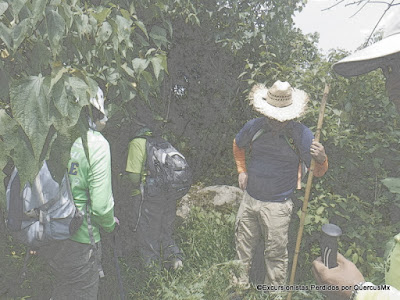 Excursionistas en el Cerro La Lima, Jocotepec