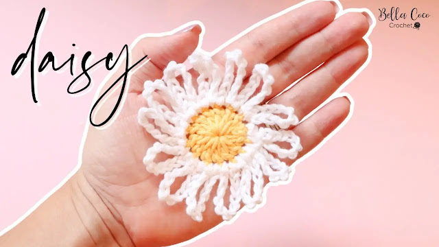 Tutorial margarita a crochet