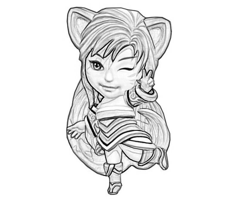 printable-league-of-legends-ahri-back_coloring-pages