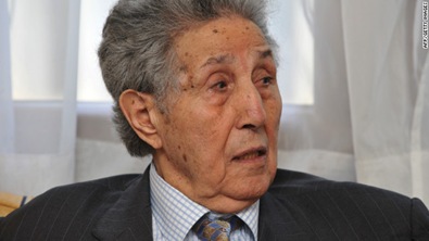 Former Algerian president dies at 96