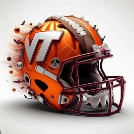 Virginia Tech Hokies Halloween Concept Helmets