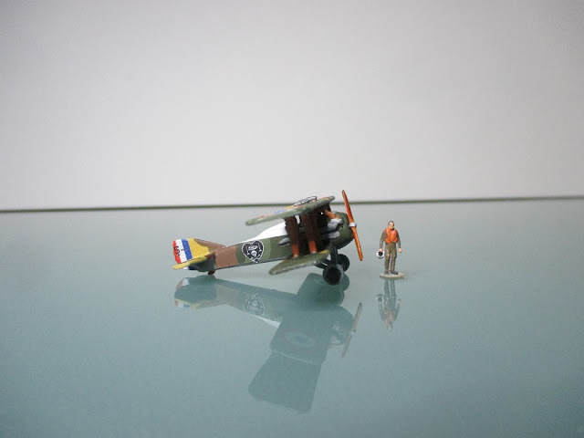 1/144 Spad XIII Nungesser diecast metal aircraft miniature