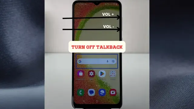 how to disable talkback on all android?