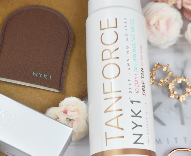 NYK1 Lash Force and Tan Force Fake Tan Review, Lovelaughslipstick Blog