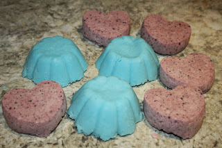 homemade bath fizzers