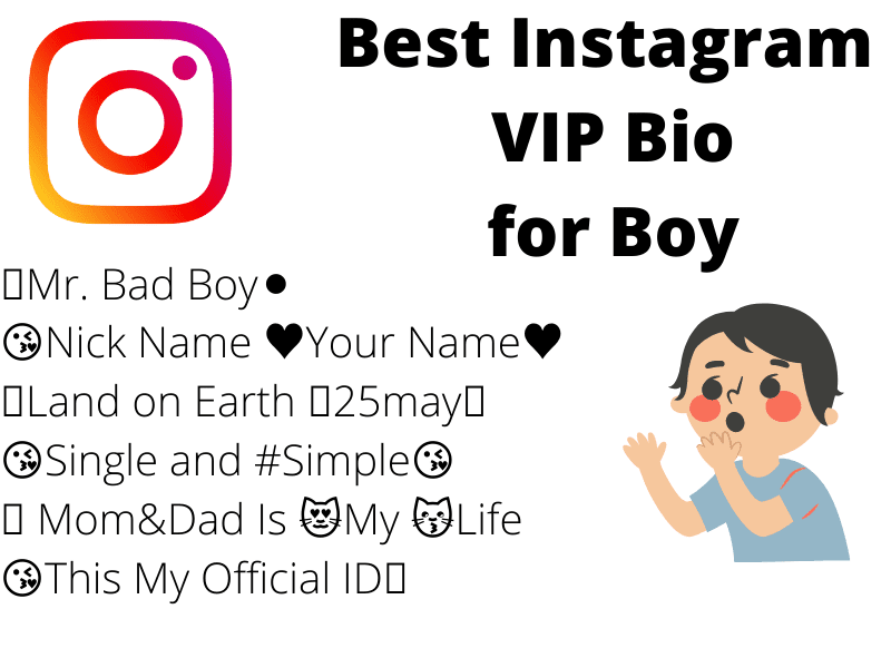 Instagram VIP Bio 2022
