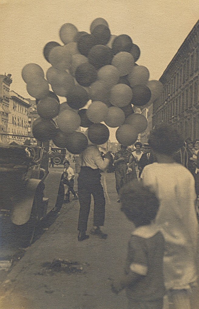 Balloon Vendor — 1920's — NYC