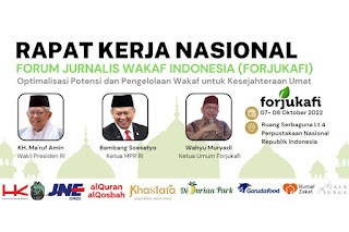 Rakernas FORJUKAFI, Kukuhkan Literasi Wakaf