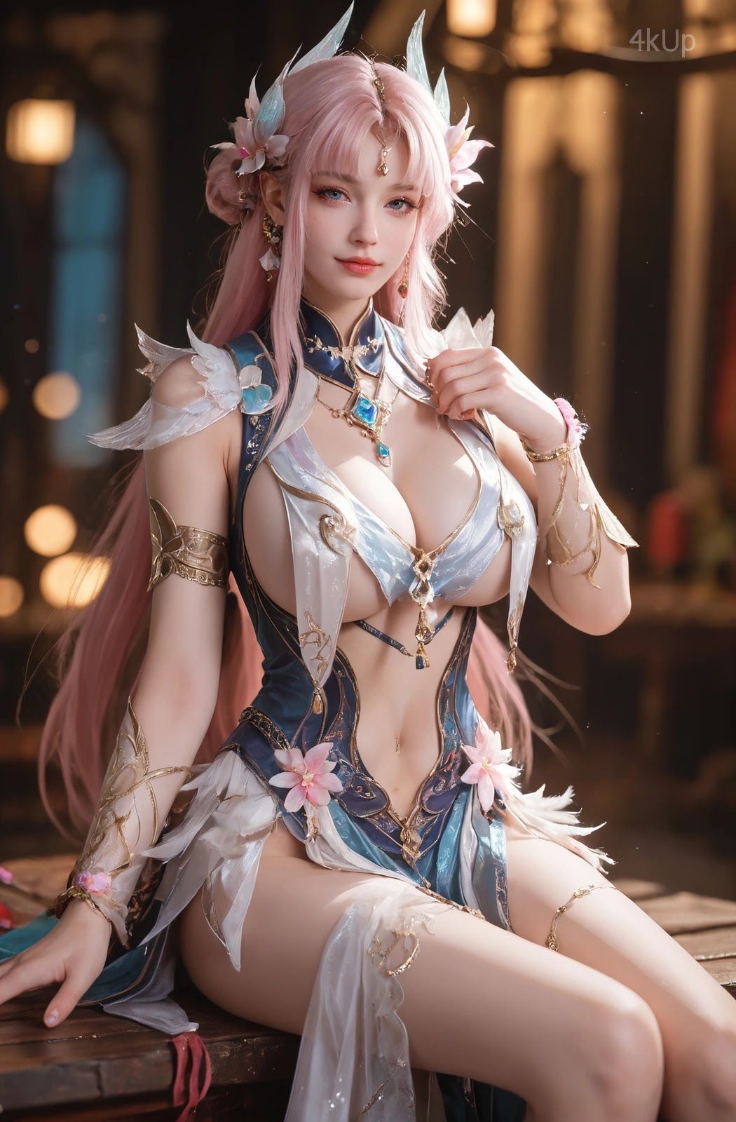 [AI Generated] 永劫无间-殷紫萍 nude, porn, xxx