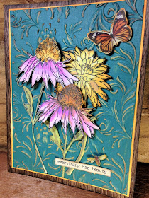 Sara Emily Barker http://sarascloset1.blogspot.com/ Everything Has Beauty card #timholtz #stampersanonymous #sizzix3dembossing #distressoxide 1