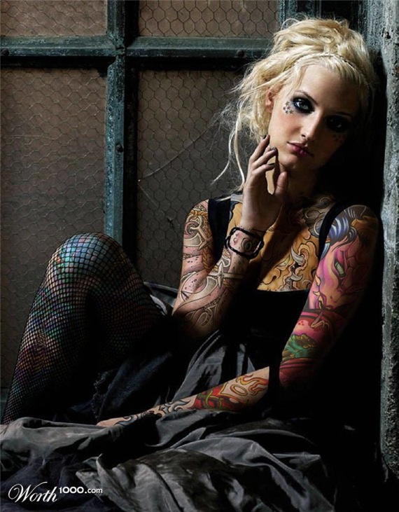 Ashlee Simpson is also a tattoo. ASHLEY SIMPSON. ANGELINA JOLIE