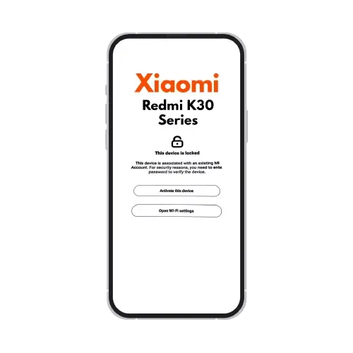 Xiaomi Mi Account Removal Service Redmi K30, K30 Pro, K30S, K30I, K30 Ultra