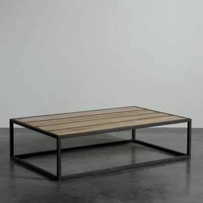 anne charriere vintage, own designed industrial coffee table,
