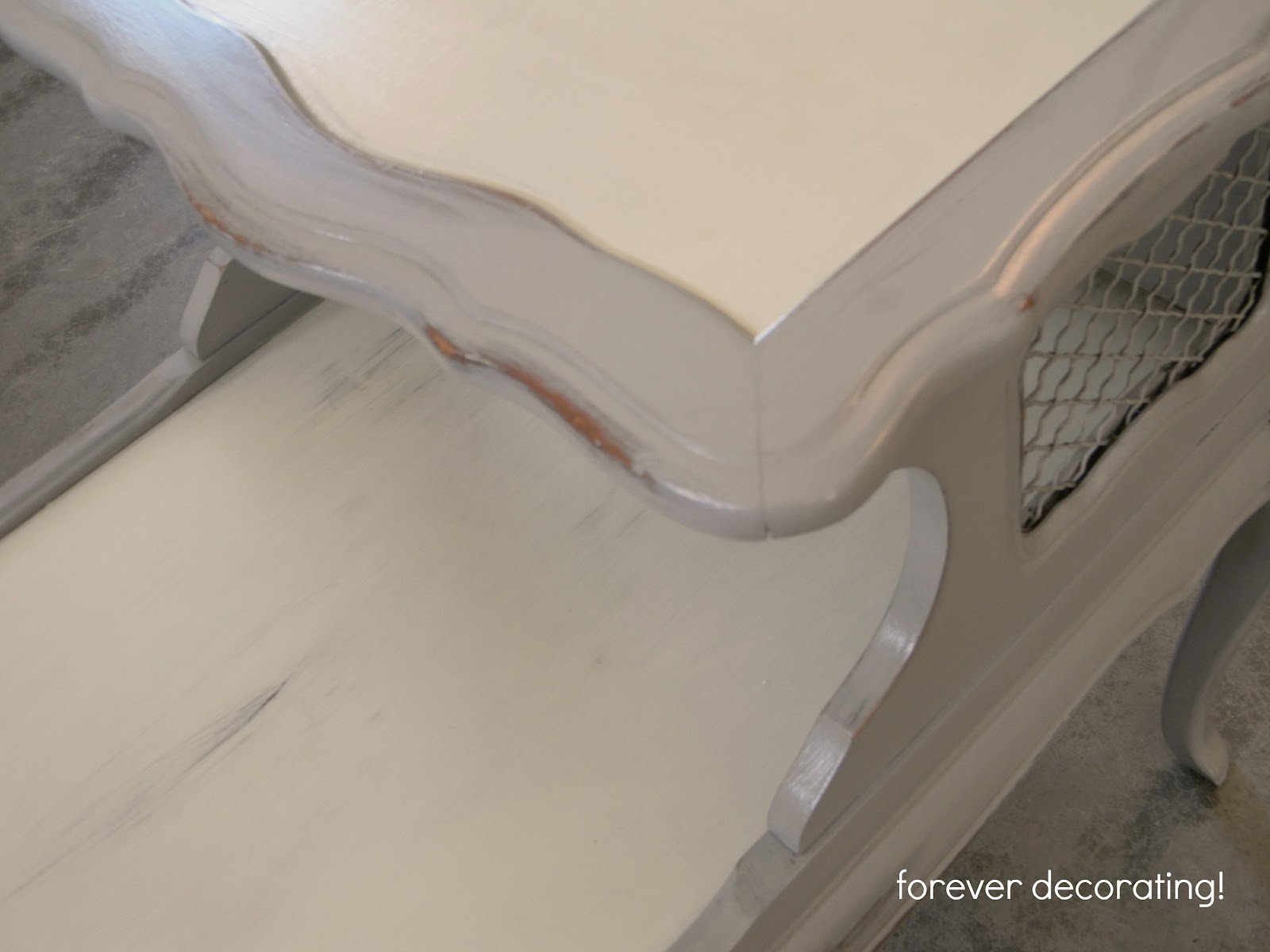 Forever Decorating!: Oh so French End Tables!