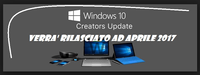 Data ufficiale rilascio Windows 10 Creator Update