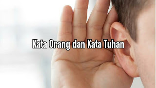 Kata Orang dan Kata Tuhan