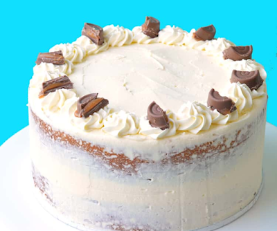 CARAMEL MUD CAKE WITH WHITE CHOCOLATE BUTTERCREAM #dessert 