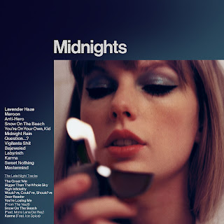 cover art for Midnights (The Late Night Edition) album by Taylor Swift