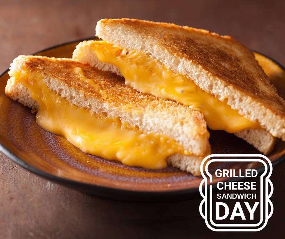 National Grilled Cheese Sandwich Day Wishes Unique Image